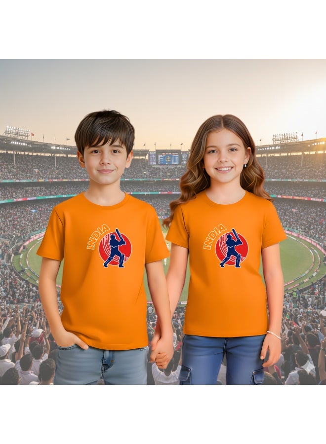 PRINTSHOP4ME India Cricket  Tshirts Supporting The India Jersey Tshirts For Men,Women,Kids To Win The Cup - Image 4